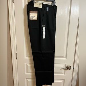 NWT Haggar Men's Premium No Iron Black Khakis